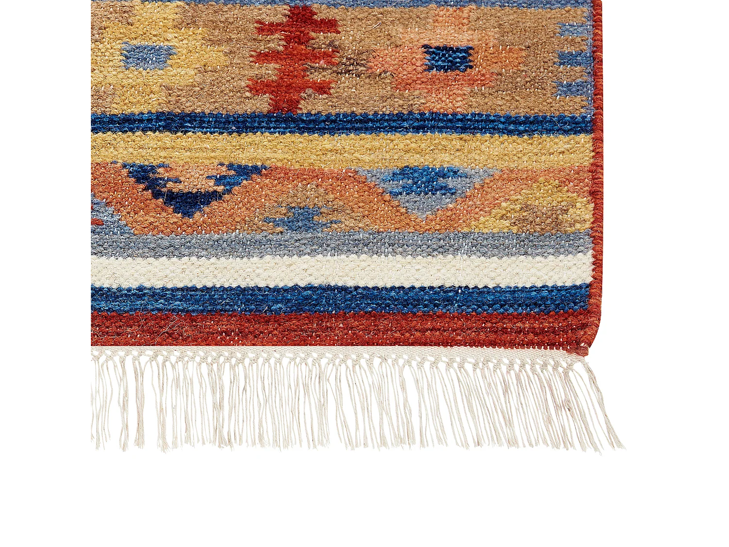 Tapis kilim en laine multicolore 160 x 230 cm NORAKERT