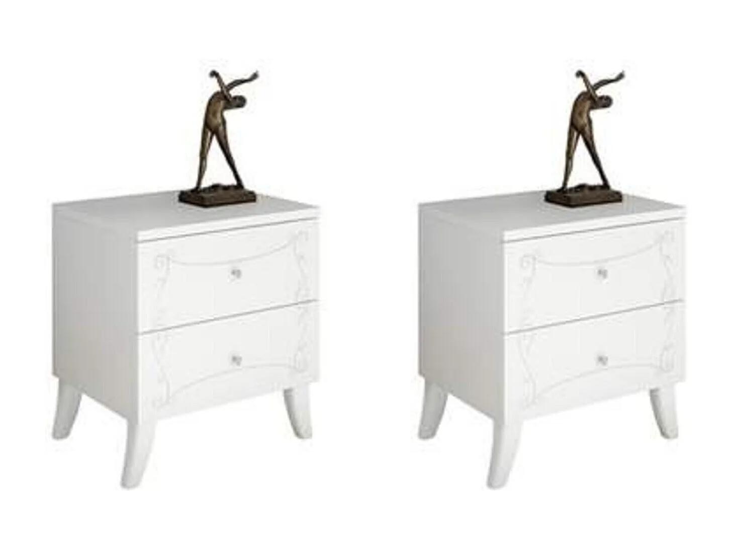 Lot de 2 chevets SALOME