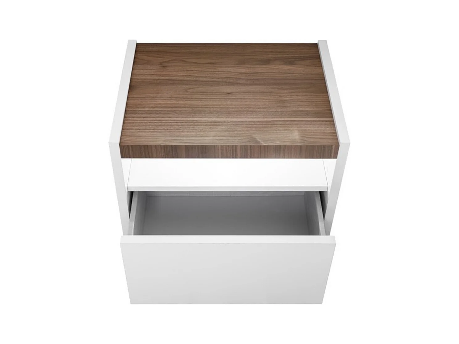 Lot de 2 chevets FULL 51 x 42 x 40 cm noyer noir