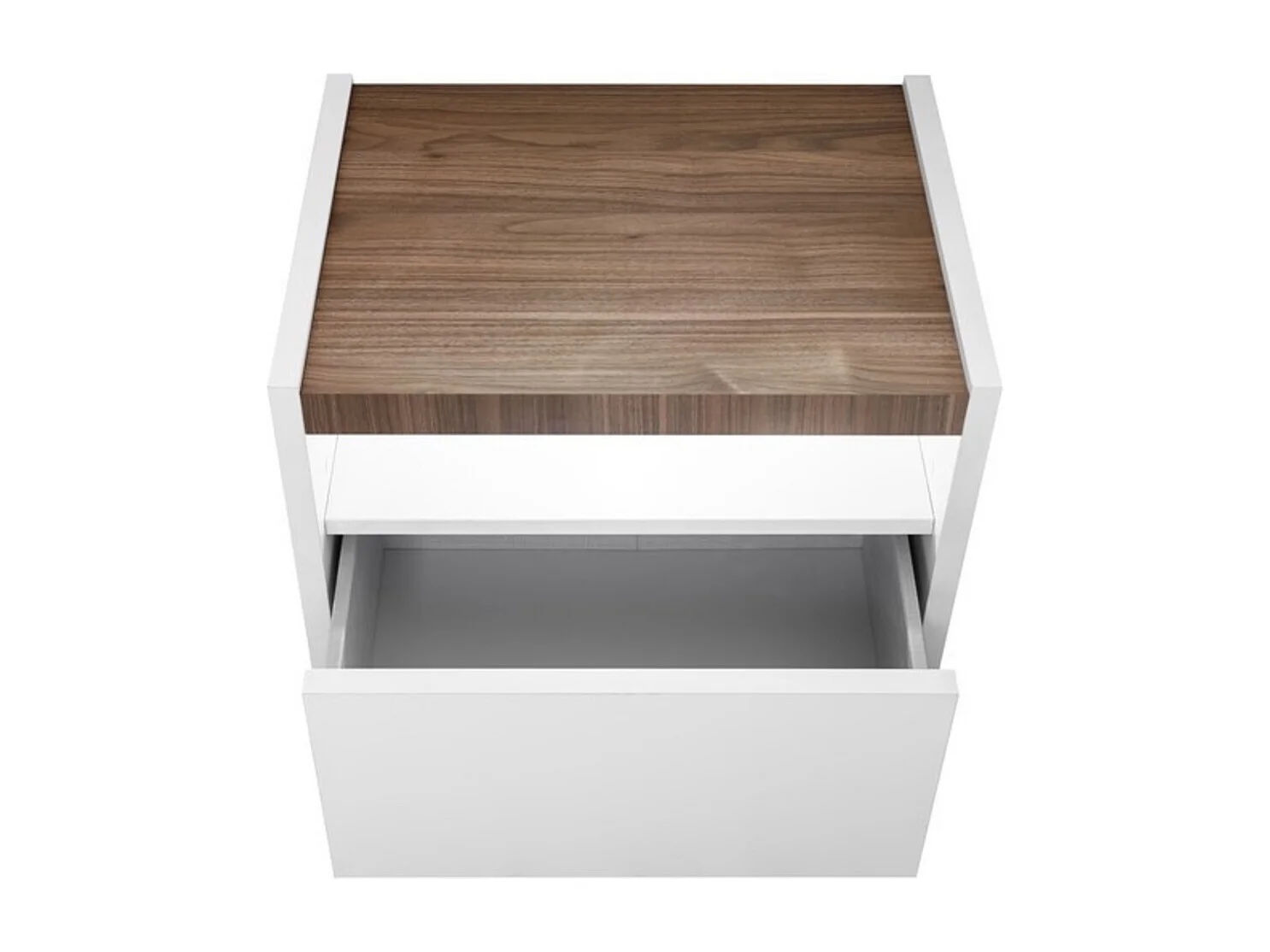 Lot de 2 chevets FULL 51 x 42 x 40 cm noyer noir