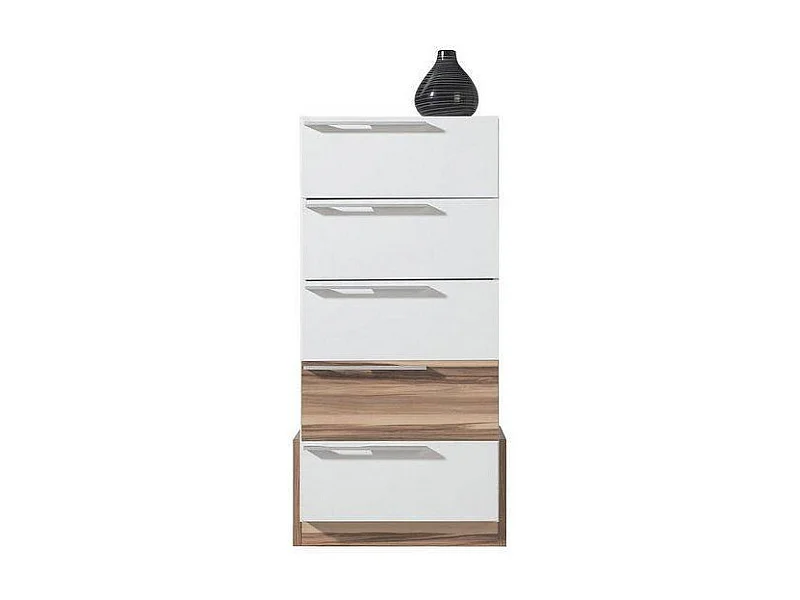 Commode MERANO blanc ou noir - Couleur: Blanc