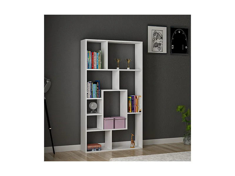 Bibliothèque Lily blanc 90 cm