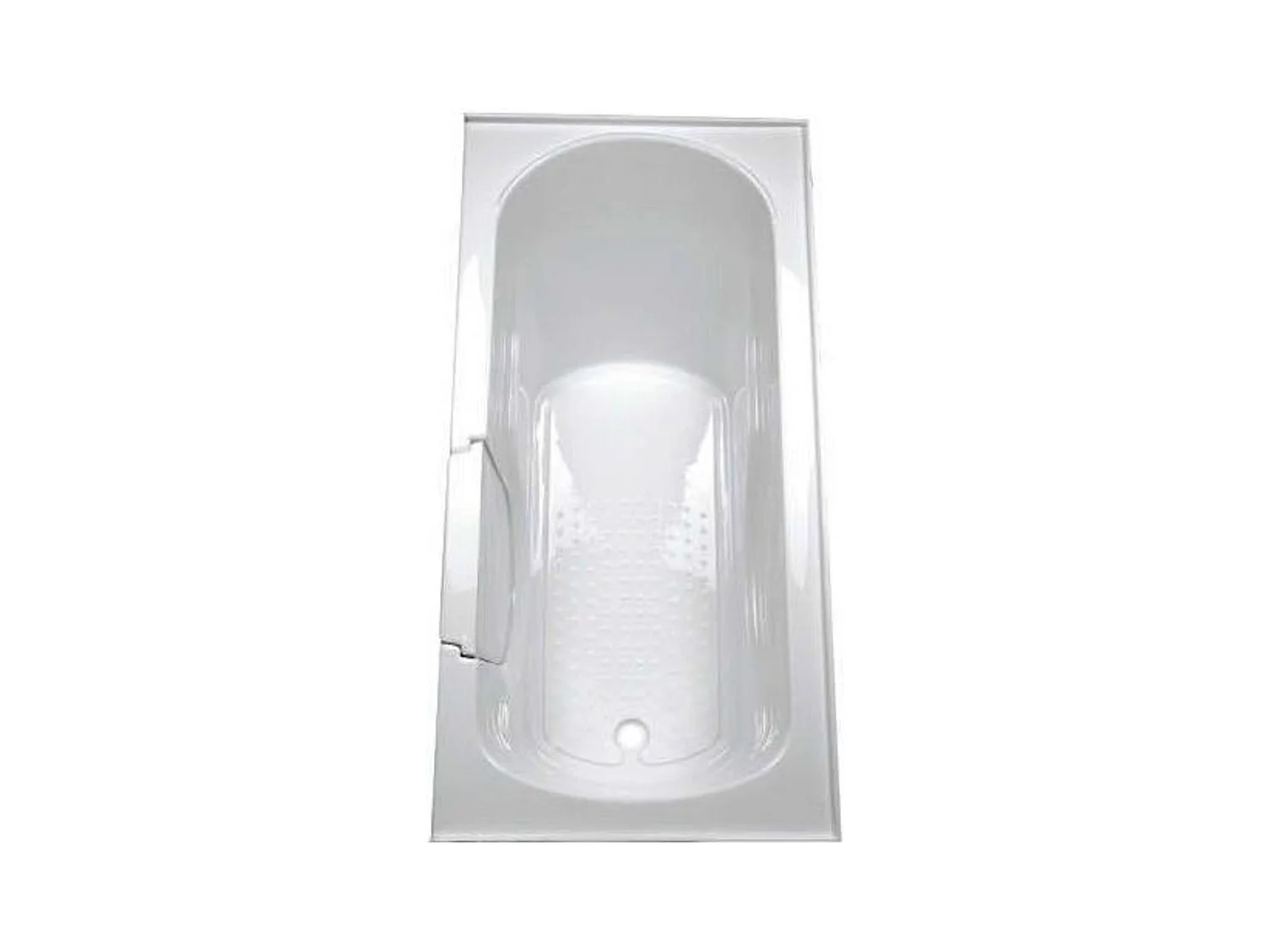 Baignoire à porte KASTRAKI 151x75x61 cm droit ou gauche - Porte & Robinetterie: droit