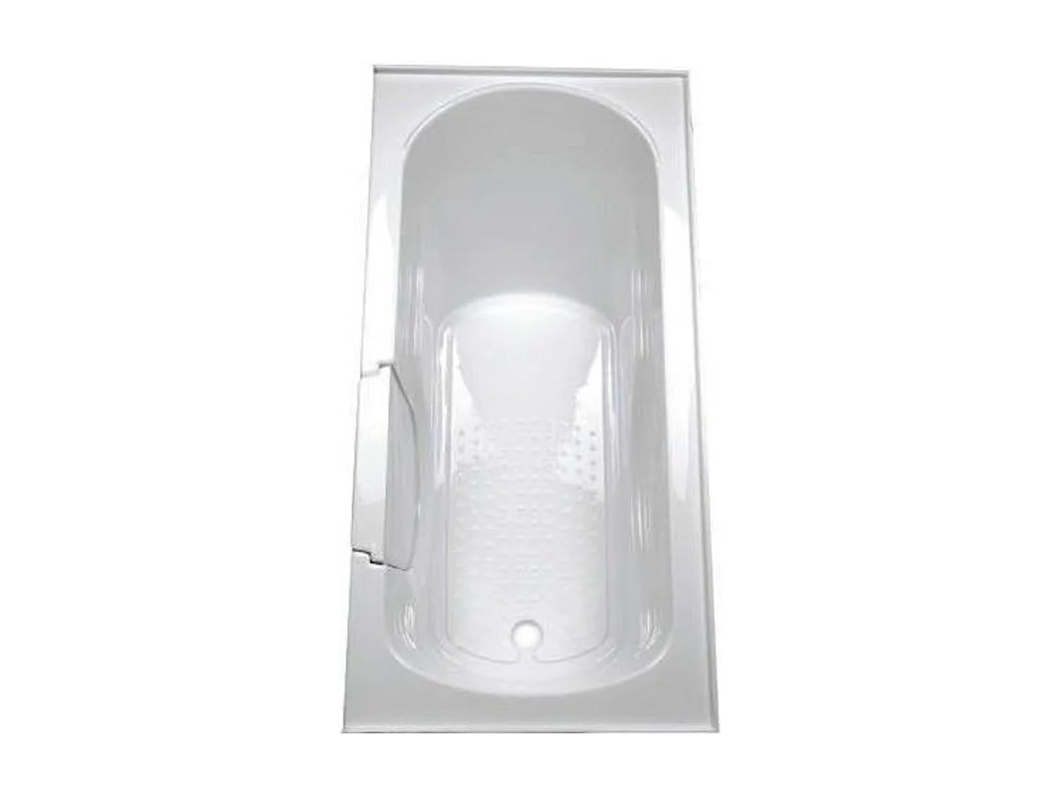 Baignoire à porte KASTRAKI 151x75x61 cm droit ou gauche - Porte & Robinetterie: droit