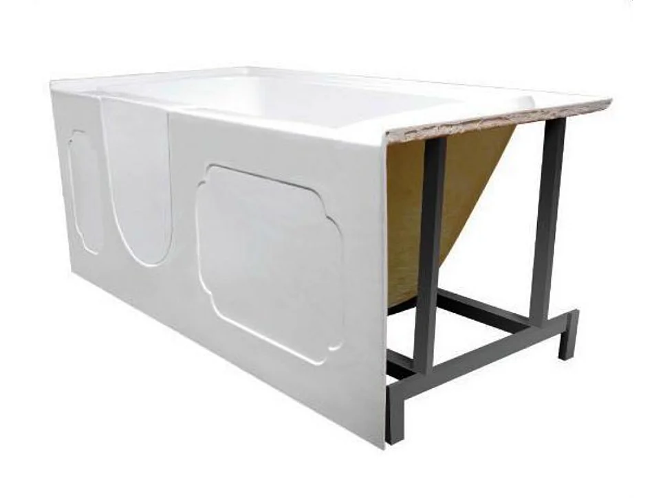 Baignoire à porte KASTRAKI 151x75x61 cm droit ou gauche - Porte & Robinetterie: droit