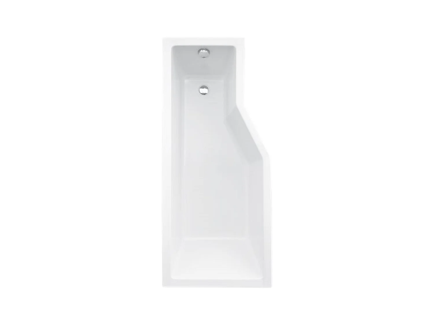 Baignoire asymétrique MATIK II 150 ou 170 cm, GAUCHE - Dimensions: 150cm
