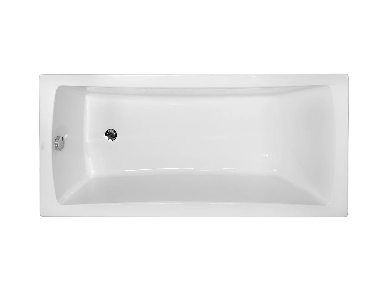 Baignoire MIRANO II avec tablier 140-150-160-170 x 70 - Dimensions: 160 x 70 cm