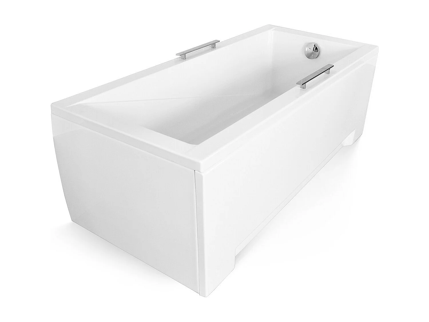 Baignoire MODERN 170 x 70 cm - Tablier & armature: avec tablier