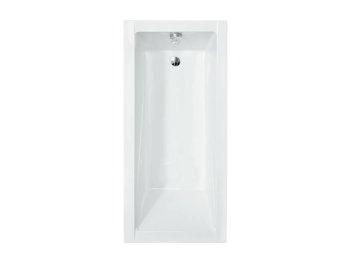 Baignoire MODERN 170 x 70 cm - Tablier & armature: avec tablier