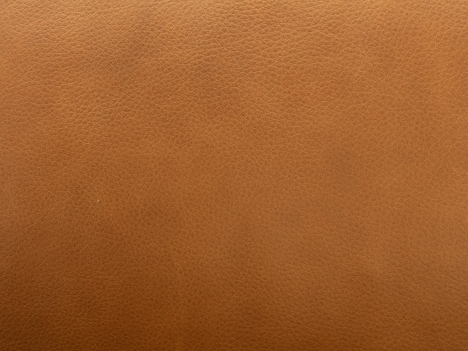 Canapé 3 places en cuir marron LAVANE