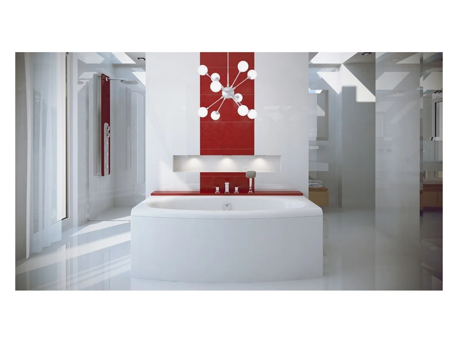 Baignoire GENOVA, avec tablier 160x75 cm