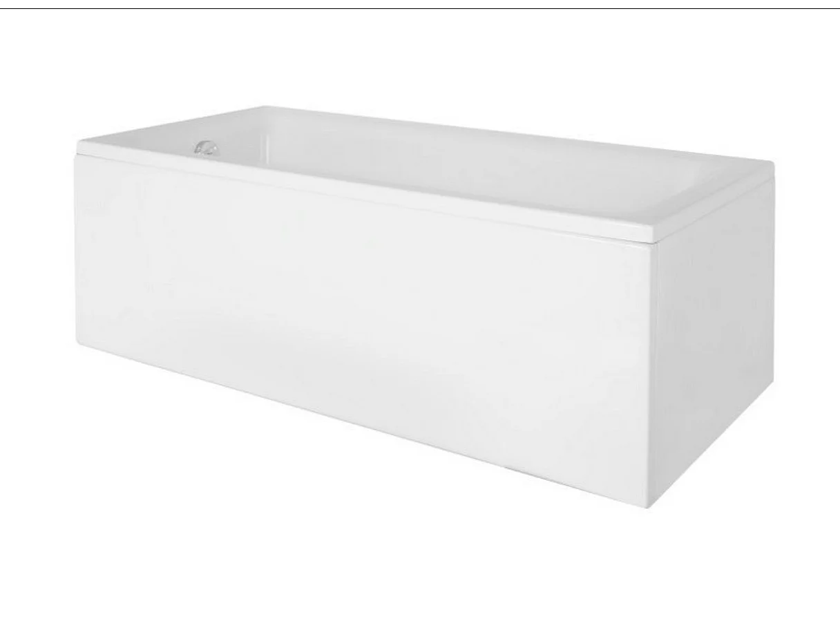 Baignoire VENETO MINI avec tablier 100-110-120-130 x 70 cm - Dimensions: 130cm