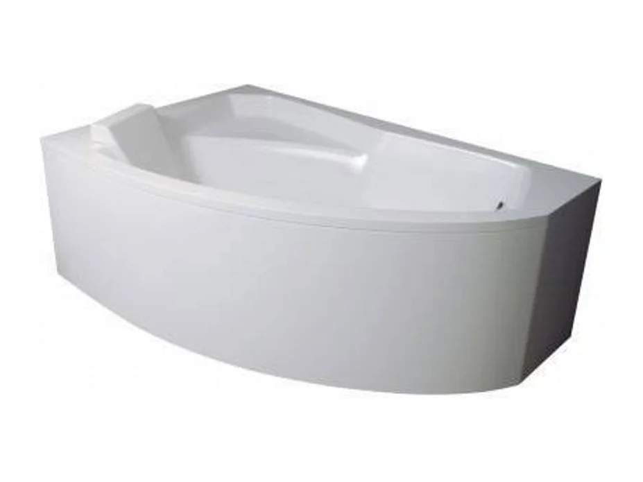 Baignoire d'angle gauche RIMA 130-140-150-160-170 cm avec tablier - Dimensions: 170cm