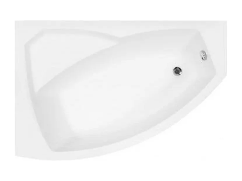 Baignoire d'angle gauche RIMA 130-140-150-160-170 cm avec tablier - Dimensions: 170cm