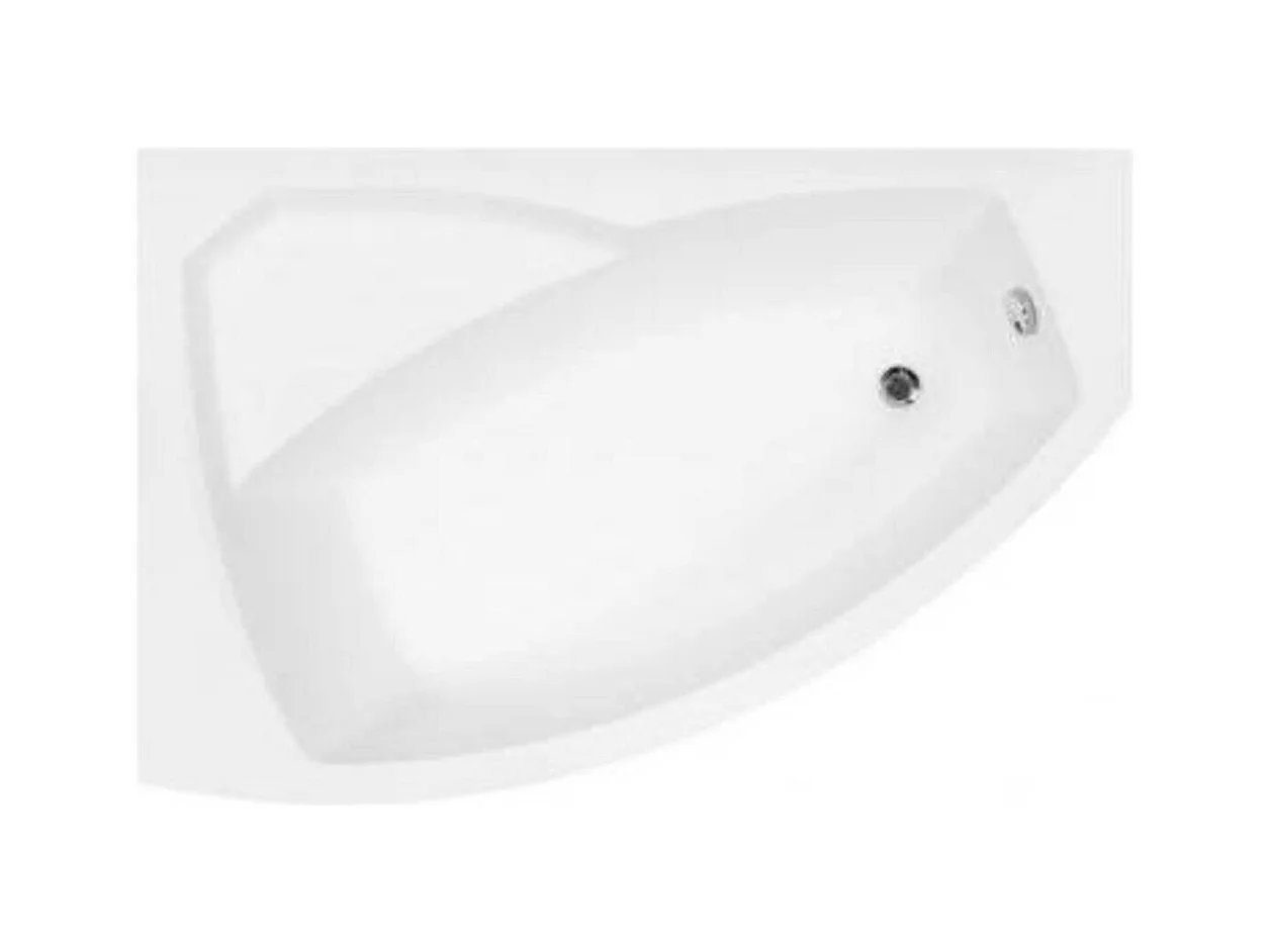 Baignoire d'angle gauche RIMA 130-140-150-160-170 cm avec tablier - Dimensions: 140cm