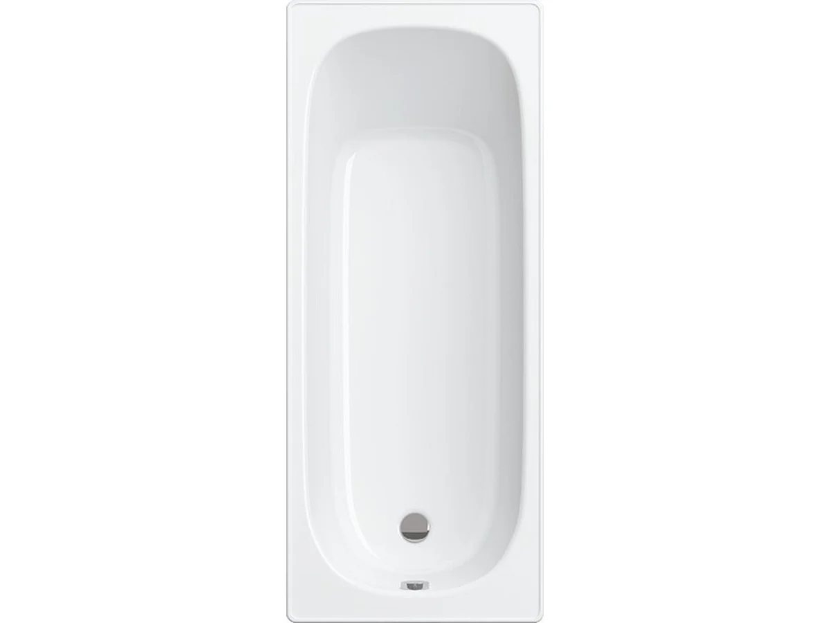 Baignoire ALVERANA en acier émaillé 120-130-140-150-160-170x70 cm - Dimensions: 130cm - Fond anti-dérapant: Avec