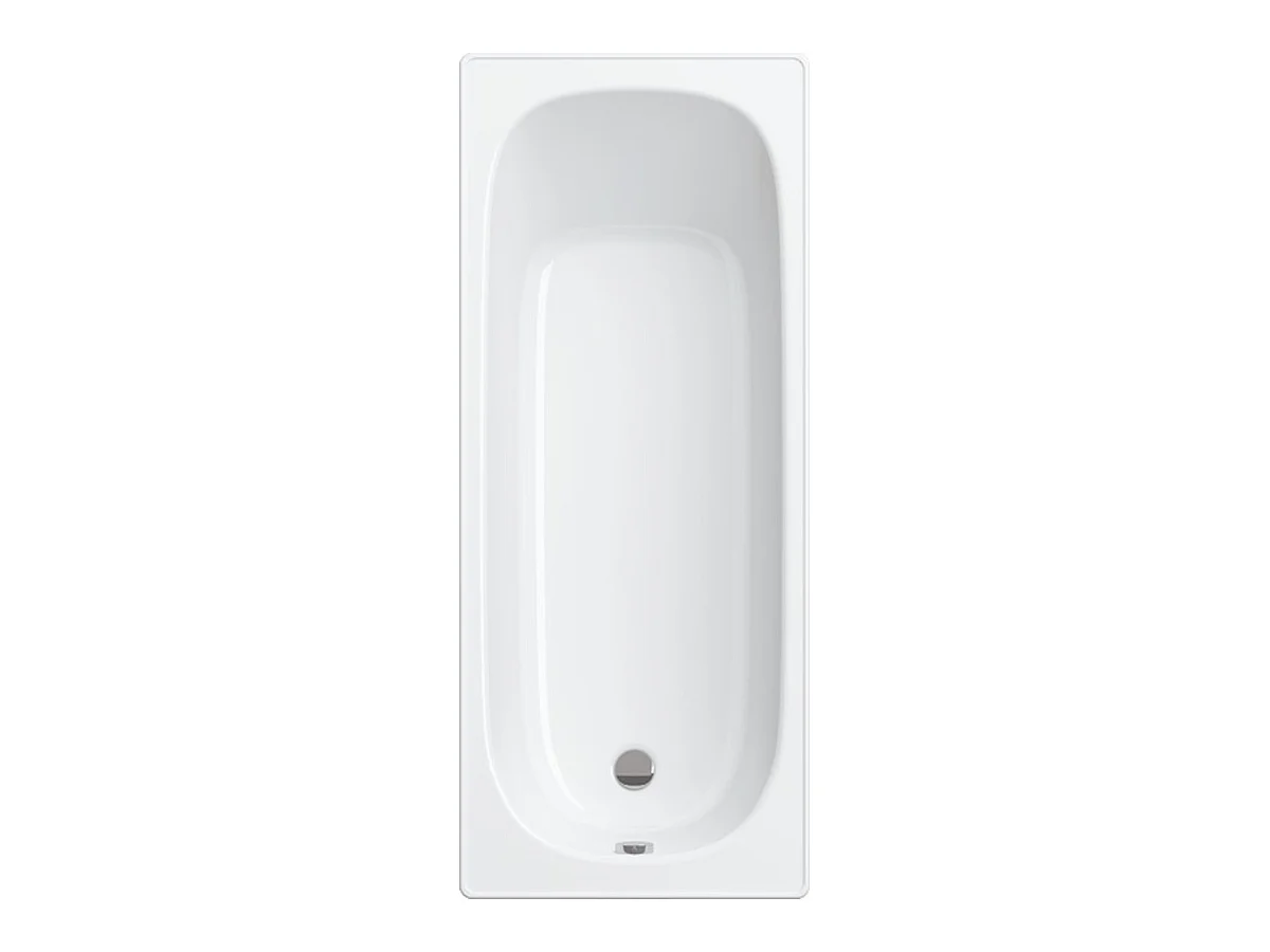 Baignoire ALVERANA en acier émaillé 120-130-140-150-160-170x70 cm - Dimensions: 120cm - Fond anti-dérapant: Avec