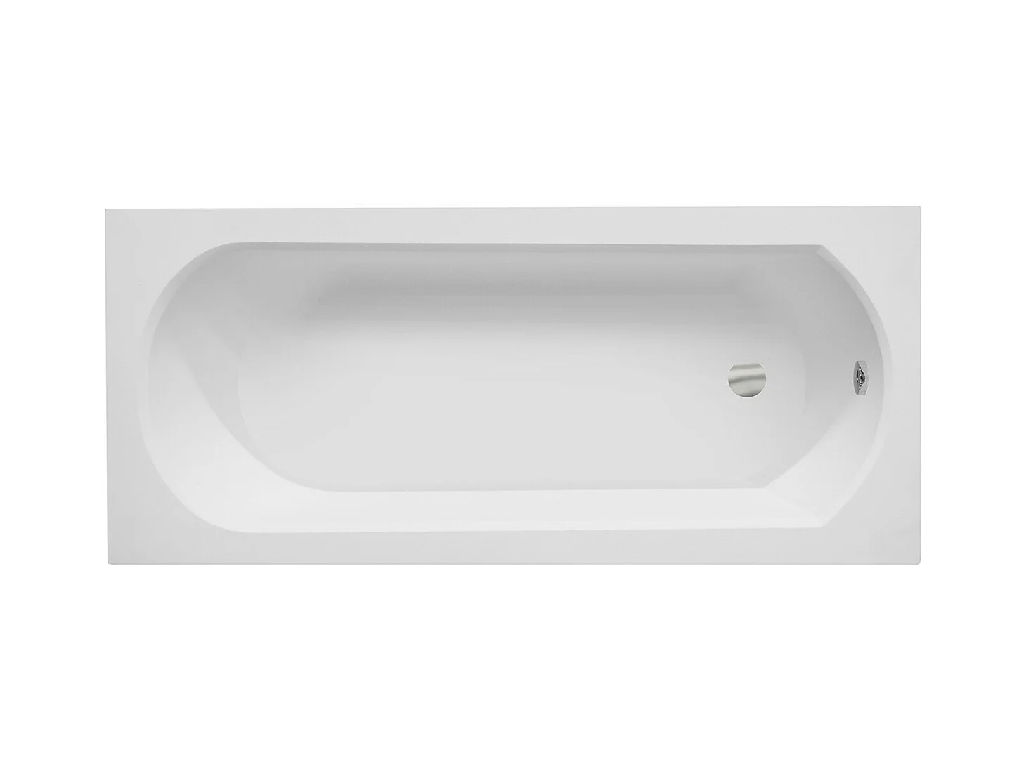 Baignoire TRINITA avec tablier 150-160-170 x 75 - Dimensions: 170cm