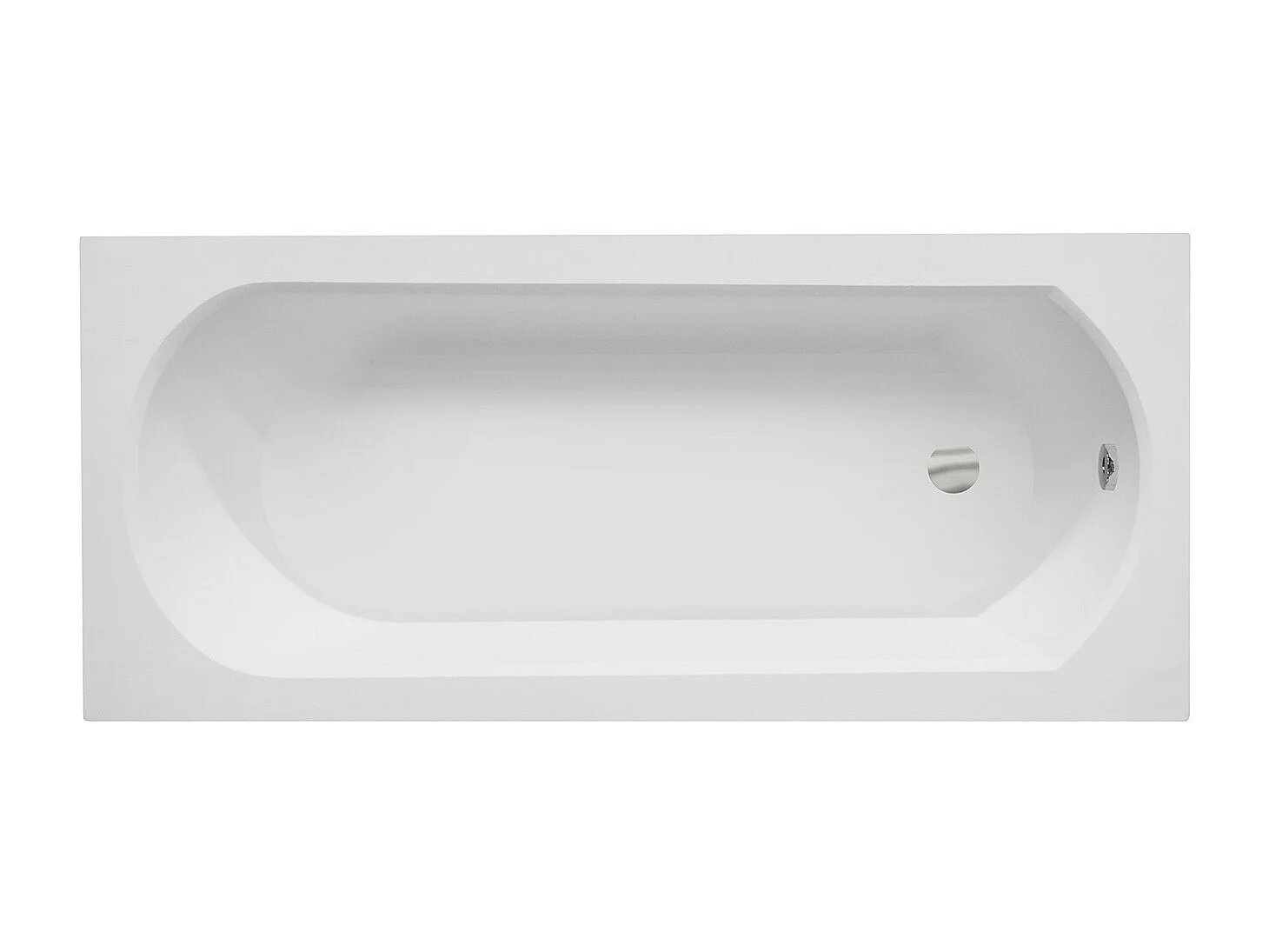 Baignoire TRINITA avec tablier 150-160-170 x 75 - Dimensions: 170cm