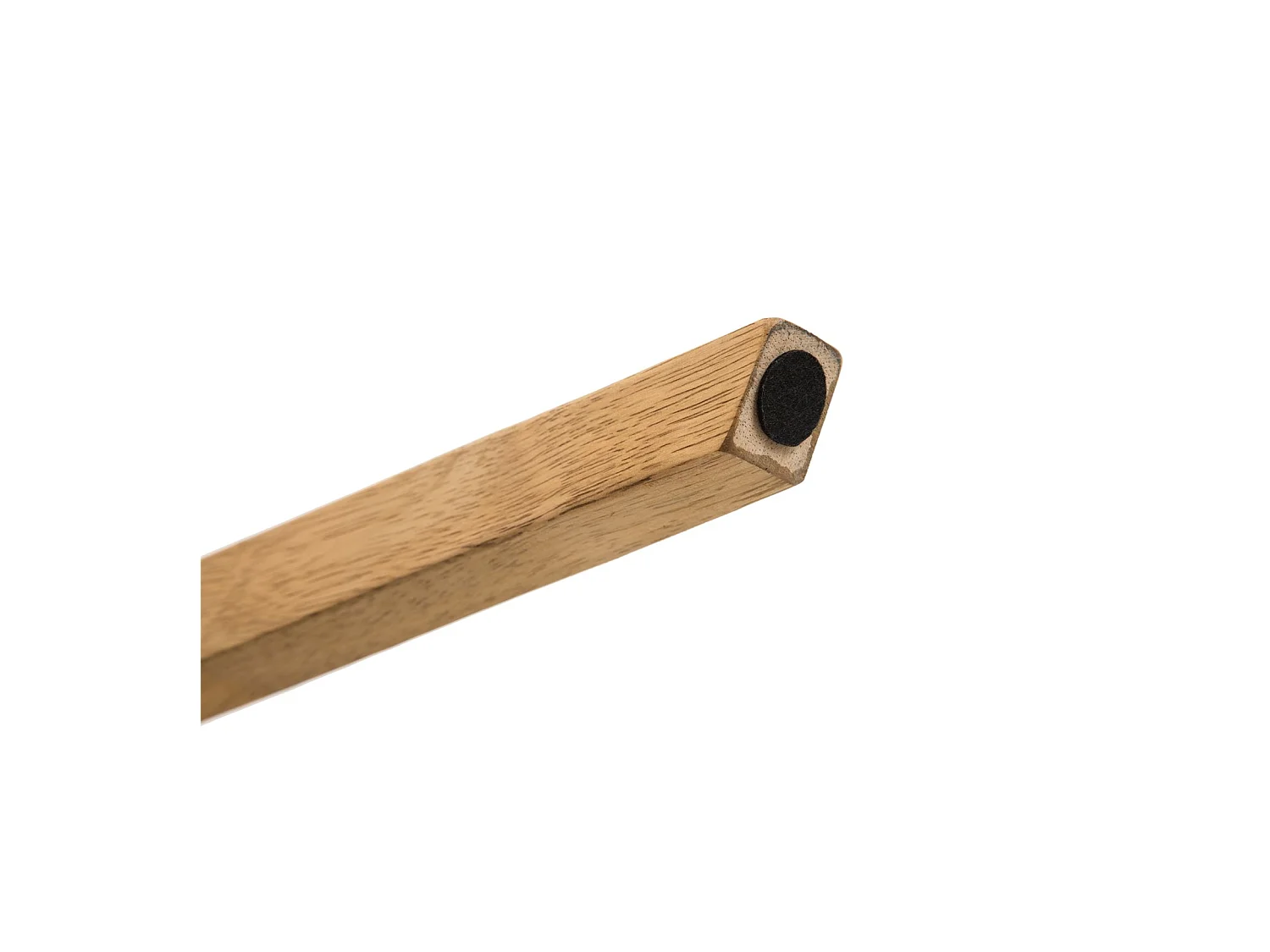 Lot de 4 chaises de salle à manger TYSON style scandinave design nordique piètement bois massif, siège coque en plastique blanc