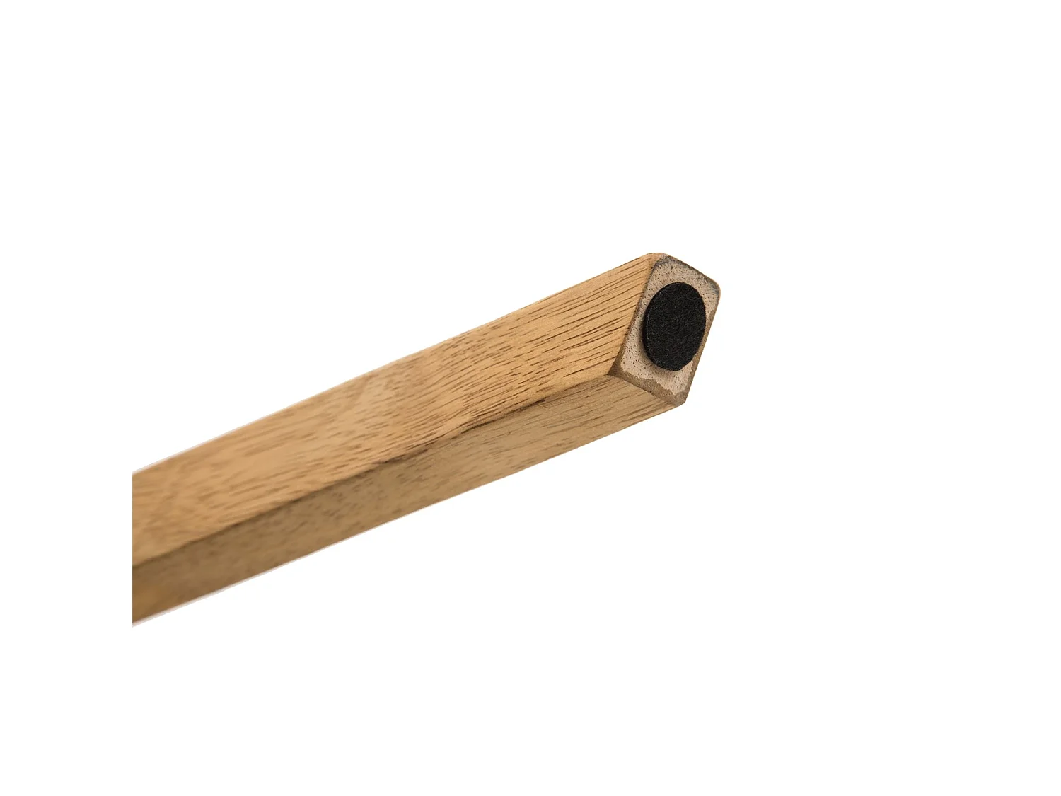 Lot de 4 chaises de salle à manger TYSON style scandinave design nordique piètement bois massif, siège coque en plastique blanc