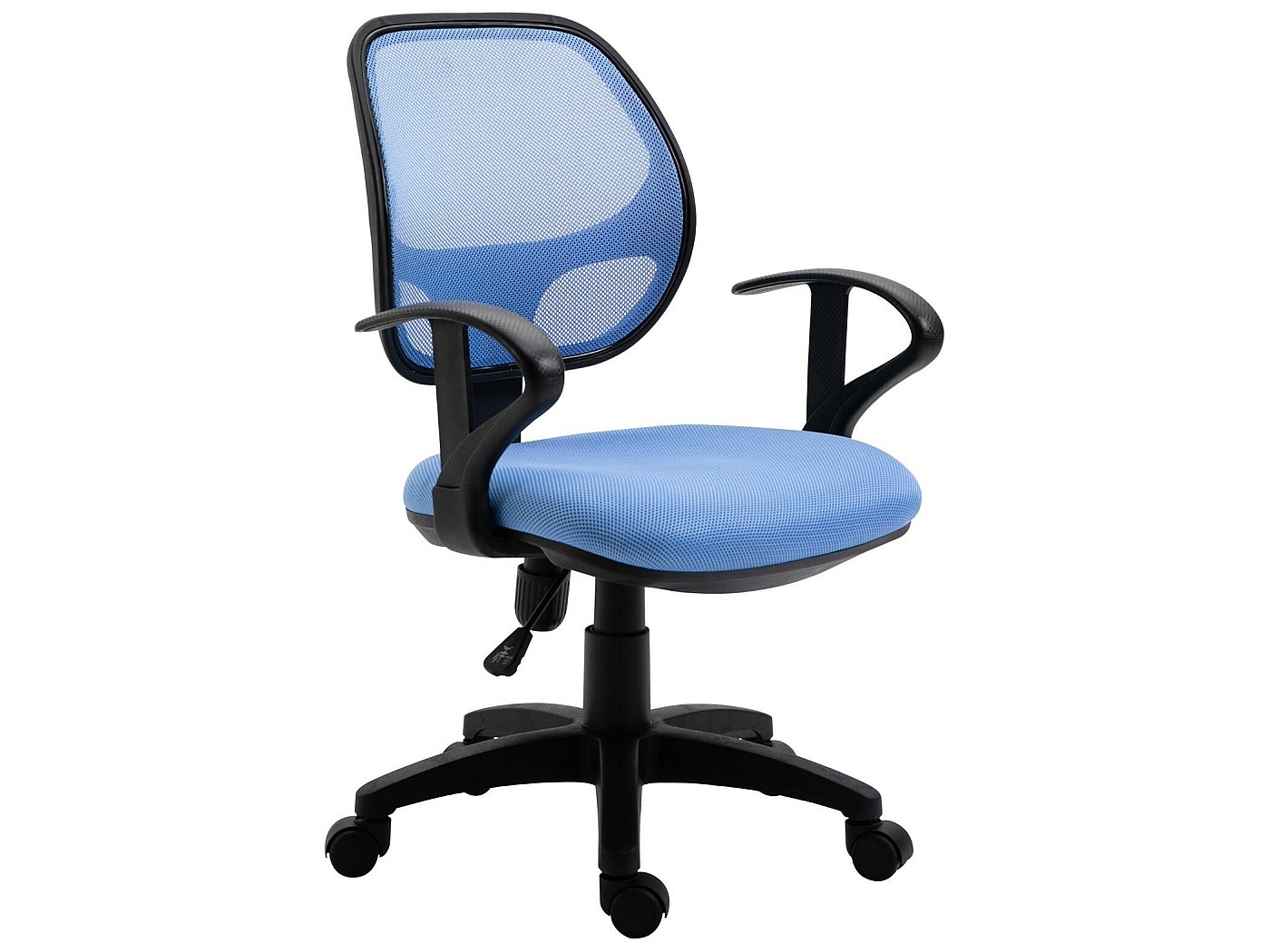 FAUTEUIL CHAISE DE Bureau Avec Accoudoirs Hauteur Réglable Tissu Mesh