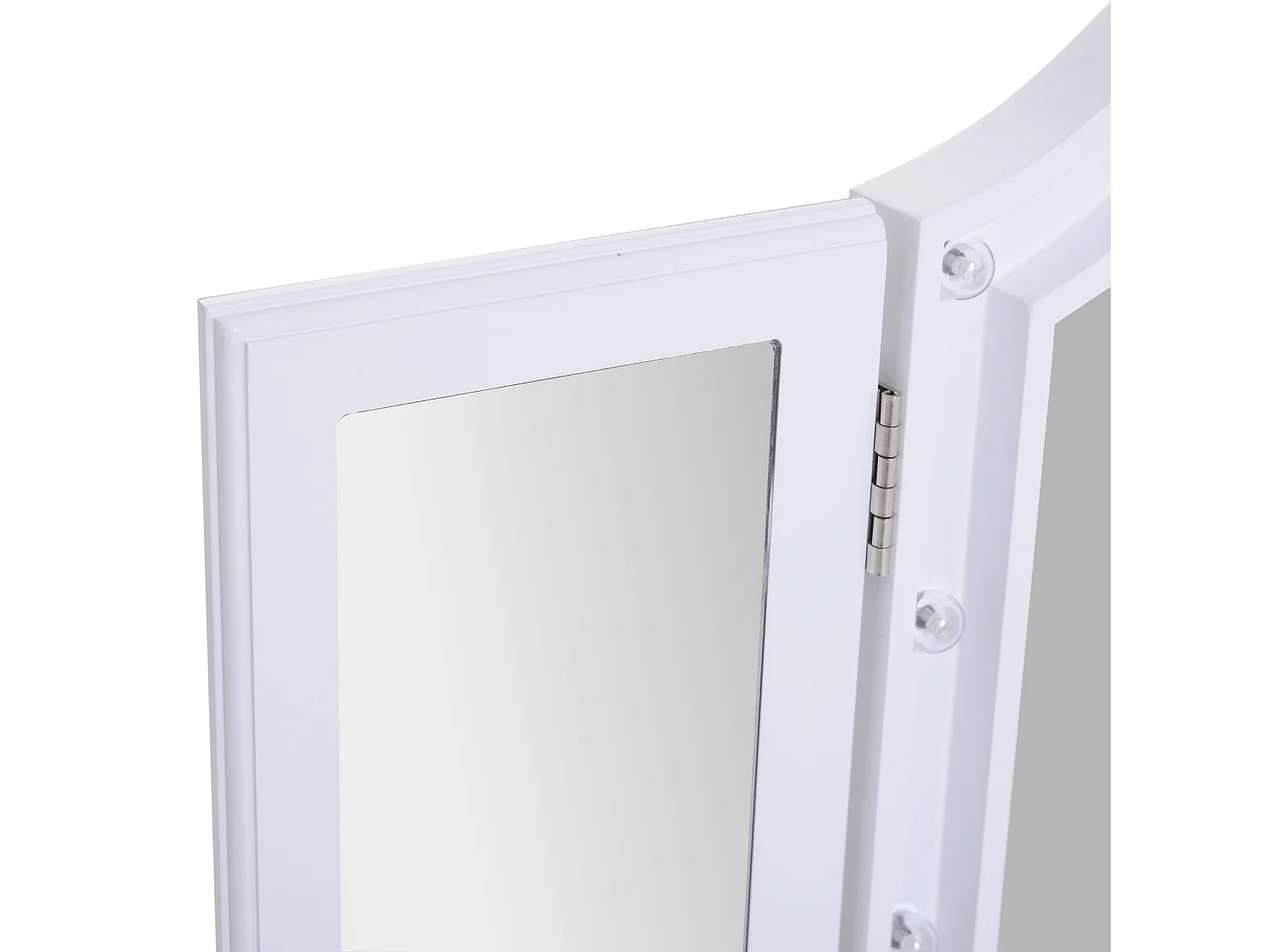 Espejo de maquillaje con luz led blanco 73x53,5x4,5cm HOMCOM