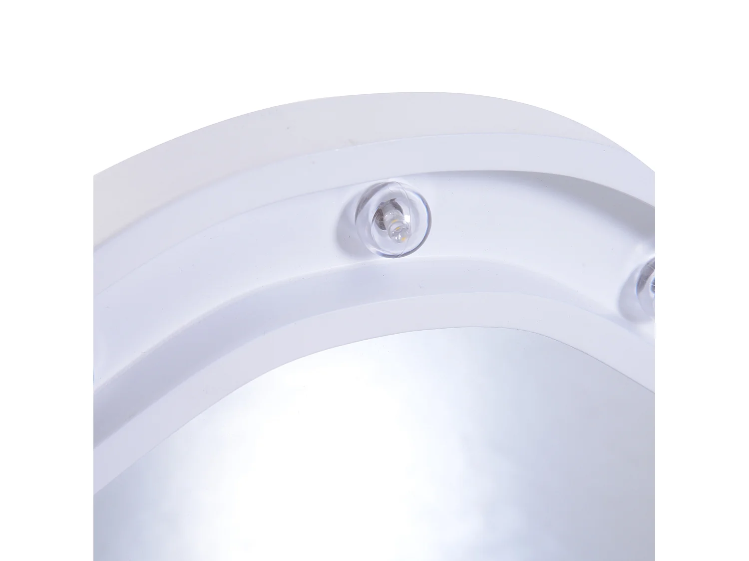 Espejo de maquillaje con luz led blanco 73x53,5x4,5cm HOMCOM