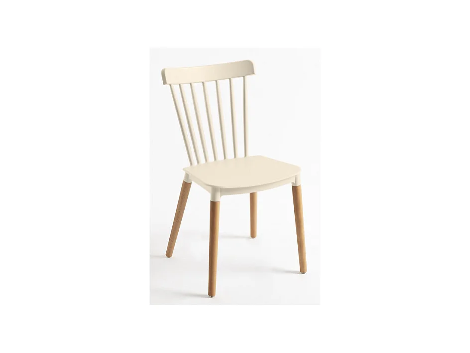 Sillas Comedor - Silla Leka - Beige
