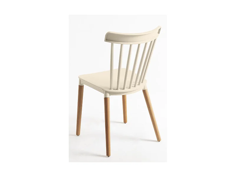 Sillas Comedor - Silla Leka - Beige