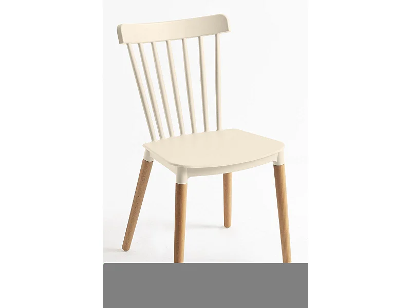 Sillas Comedor - Silla Leka - Beige