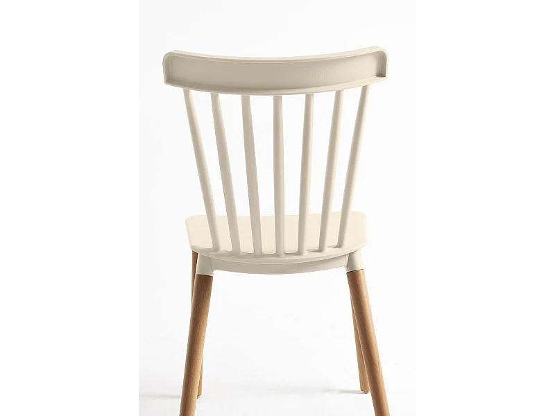 Sillas Comedor - Silla Leka - Beige