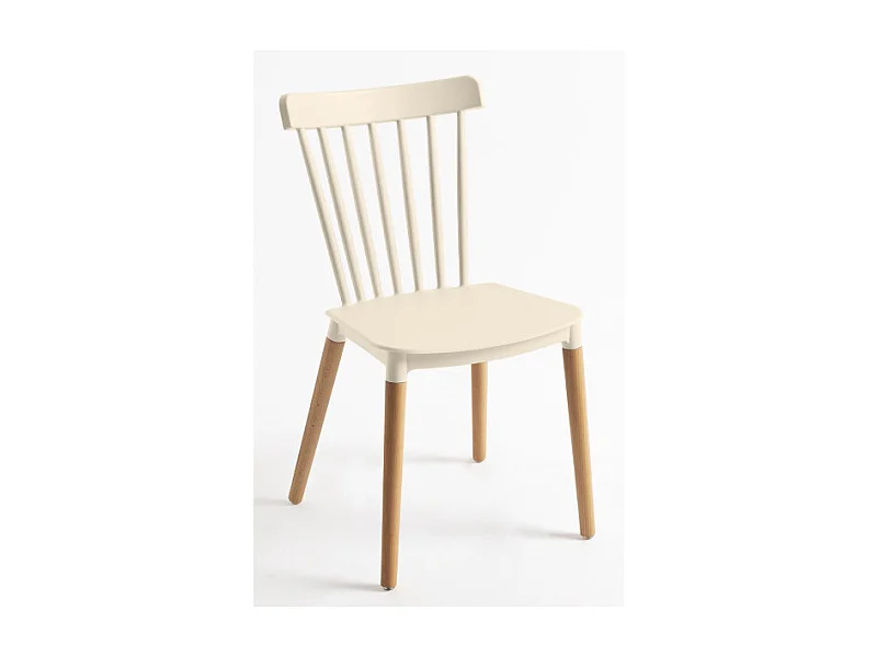 Sillas Comedor - Silla Leka - Beige