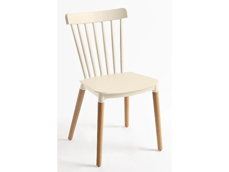 Sillas Comedor - Silla Leka - Beige