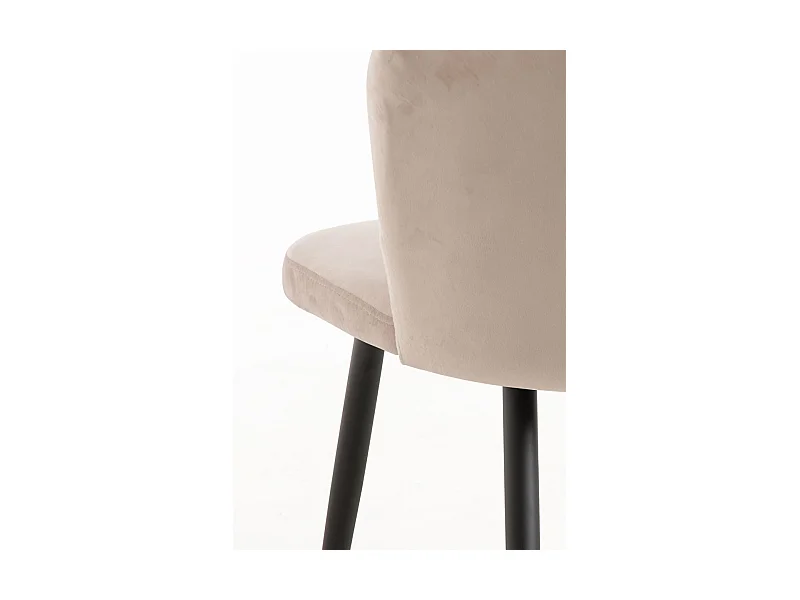 Packs Sillas Comedor - Pack 4 Sillas Luk Terciopelo - Beige