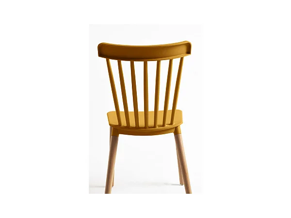 Packs Sillas Comedor - Pack 6 Sillas Leka - Mostaza