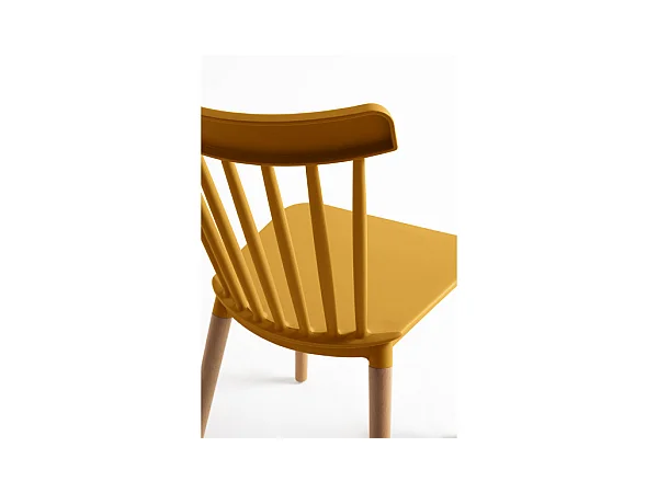 Packs Sillas Comedor - Pack 6 Sillas Leka - Mostaza