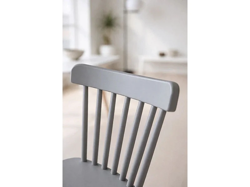 Sillas Comedor - Silla Leka - Gris