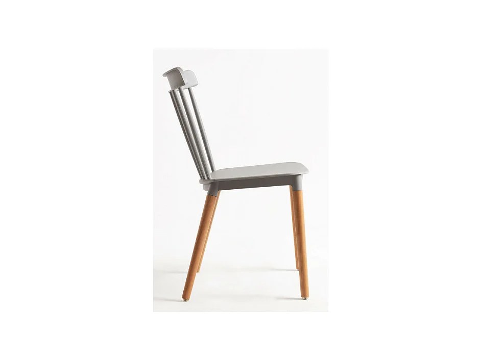 Packs Sillas Comedor - Pack 6 Sillas Leka - Gris