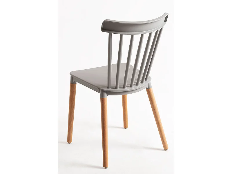 Packs Sillas Comedor - Pack 6 Sillas Leka - Gris