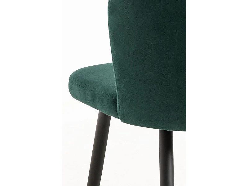 Sillas Comedor - Silla Luk Terciopelo - Verde