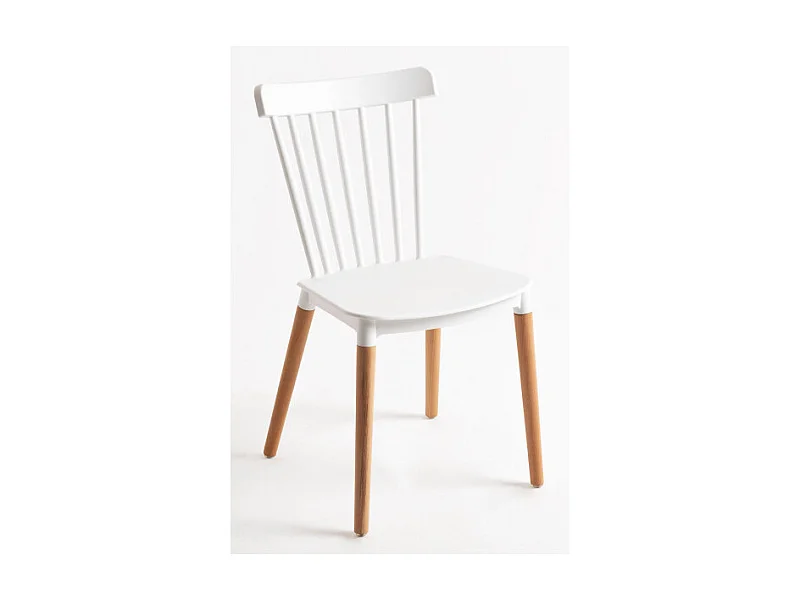 Sillas Comedor - Silla Leka - Blanco