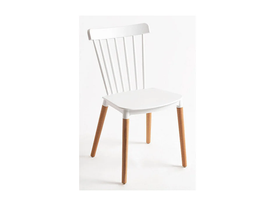 Sillas Comedor - Silla Leka - Blanco