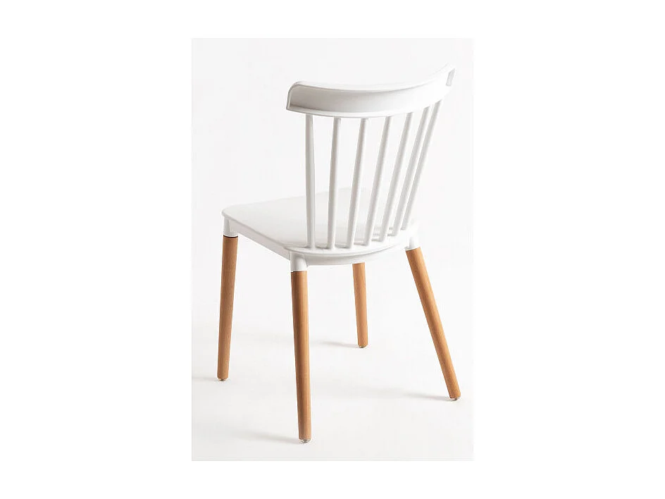 Sillas Comedor - Silla Leka - Blanco