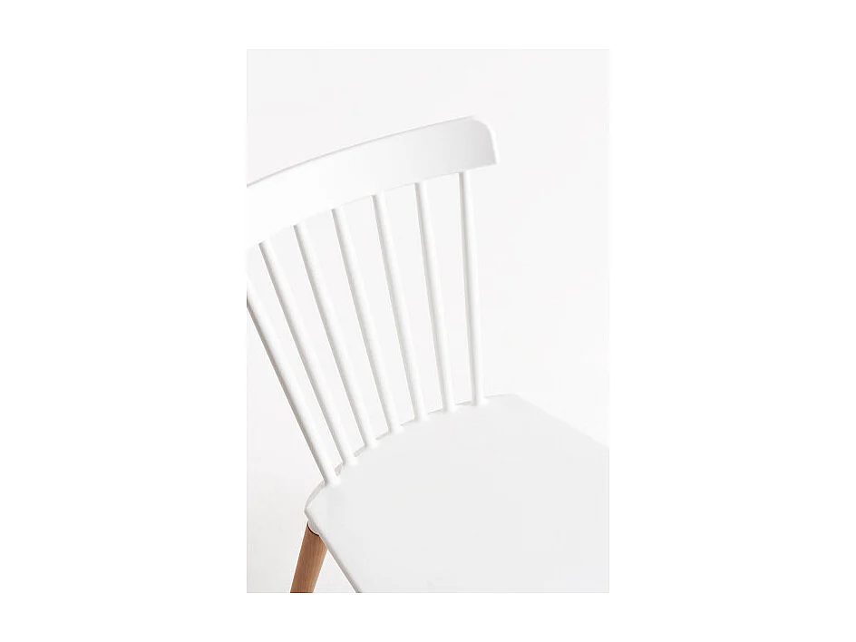 Sillas Comedor - Silla Leka - Blanco