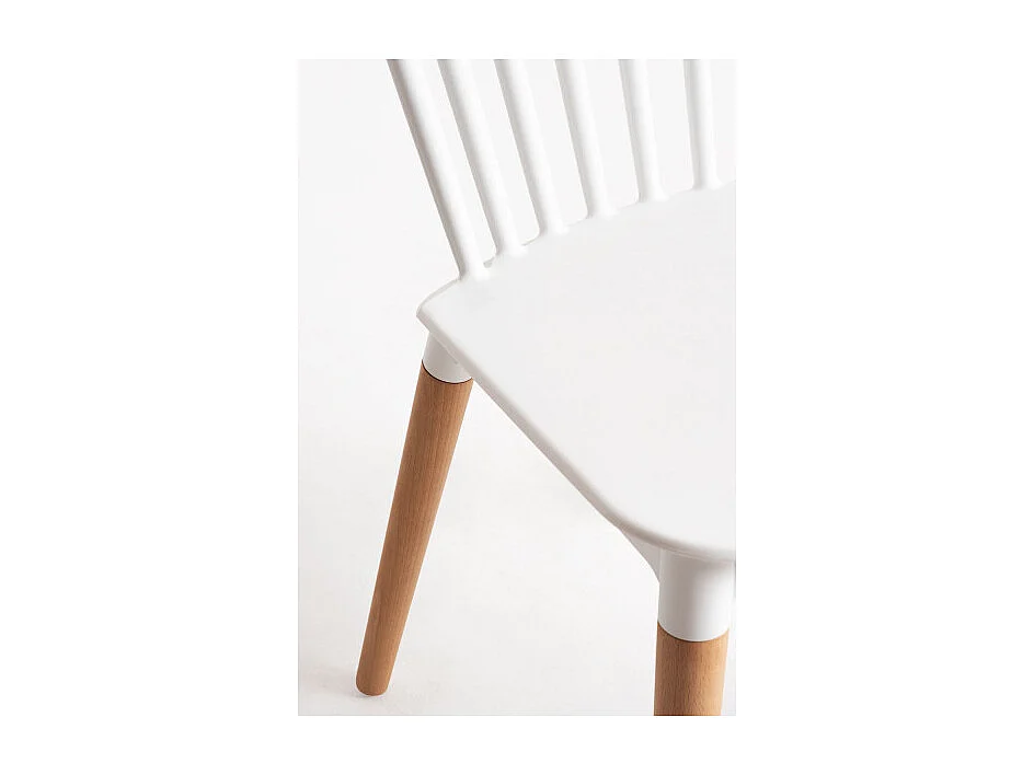 Sillas Comedor - Silla Leka - Blanco