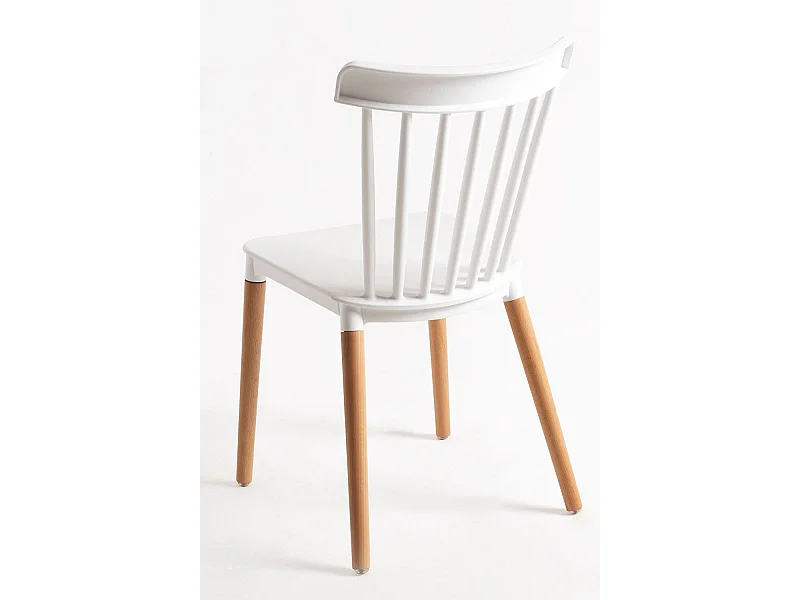Sillas Comedor - Silla Leka - Blanco