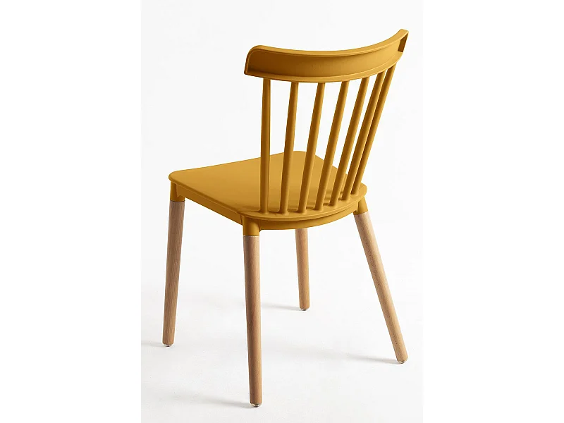 Packs Sillas Comedor - Pack 2 Sillas Leka - Mostaza
