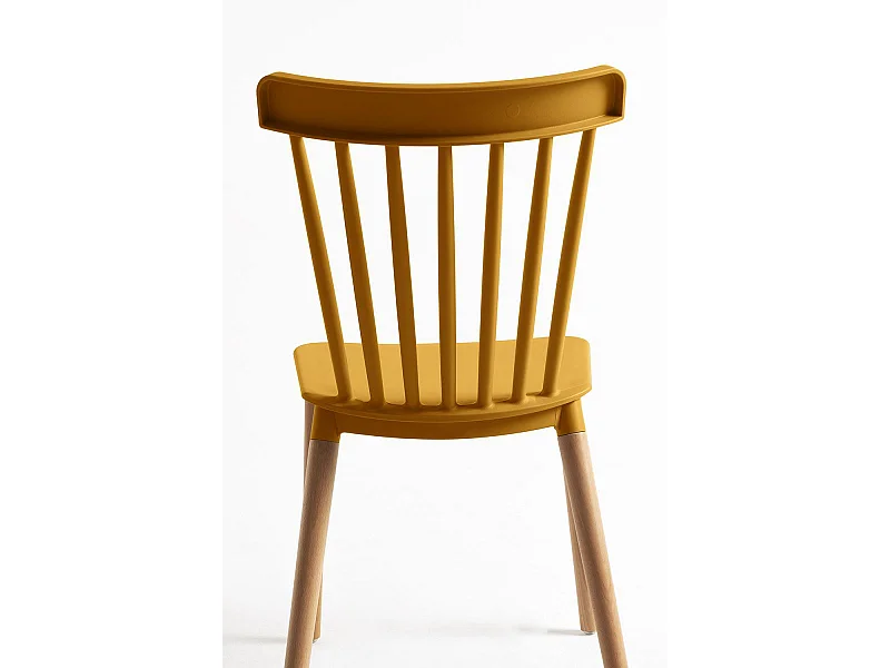 Packs Sillas Comedor - Pack 2 Sillas Leka - Mostaza