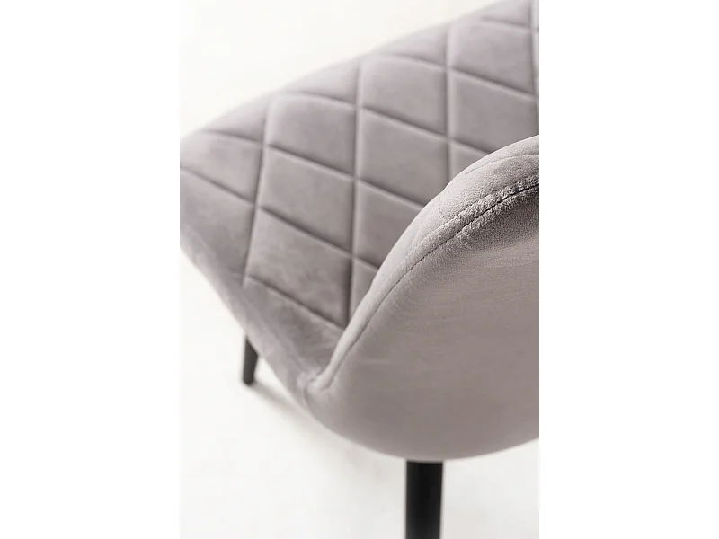 Packs Sillas Comedor - Pack 2 Sillas Min Terciopelo - Gris